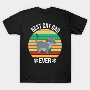 Best Cat Dad Ever T-Shirt